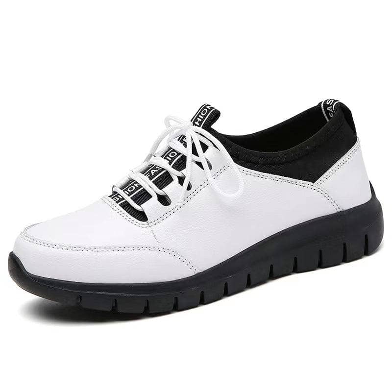 Women Orthopedic Leather Anti-Slip Shoes-walkjoyful