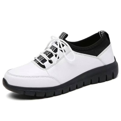 Women Orthopedic Leather Anti-Slip Shoes-walkjoyful