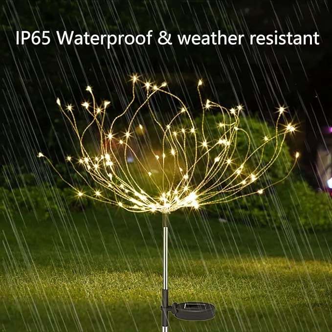 ❤️ Solar Powered Garden Fairy Lights