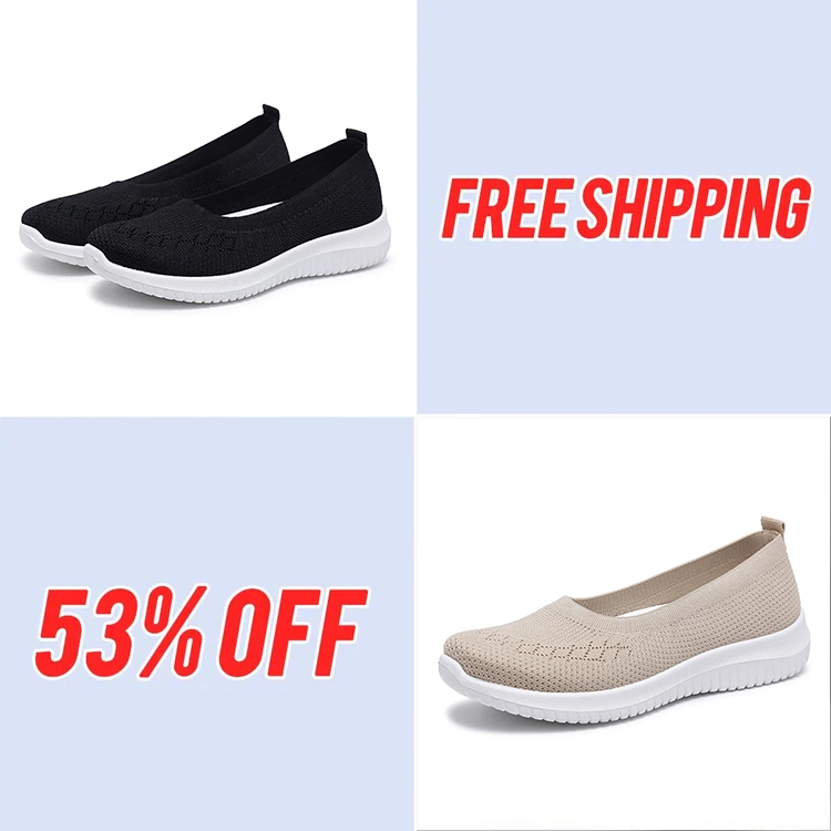 Women's Orthopedic breathable sweat-absorbing walking shoes-walkjoyful