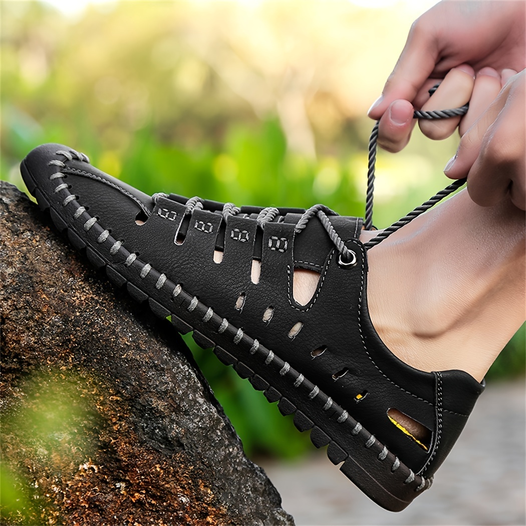 MEN HIKING SHOES WEAR-RESISTANT NON-SLIP COMFORTABLE OUTDOOR SHOES