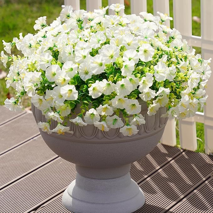 🌸 Spring Summer Home Decoration - 🌿 Fake Silk Colorful Morning Glory