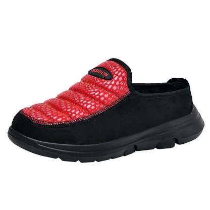 MEN'S COMFORTABLE COTTON WARM SLIP-ON CASUAL SHOES