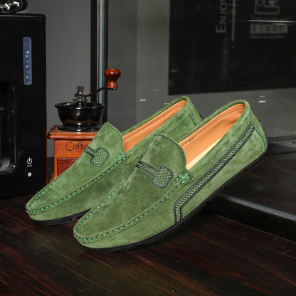 MEN��S COMFORTABLE SLIP-ON CASUAL SHOES-walkjoyful