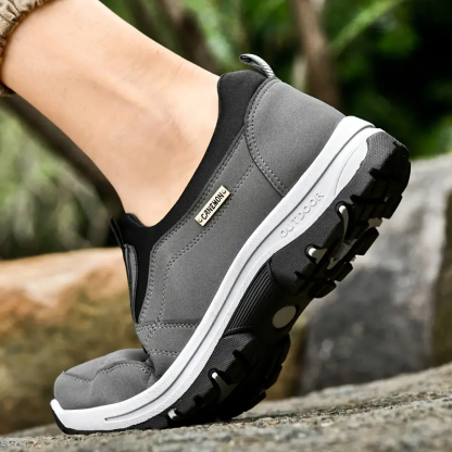 (🔥Hot Sale)Men's Comfortable Waterproof Breathable Orthopedic Walking Shoes Hiking Shoes-walkjoyful