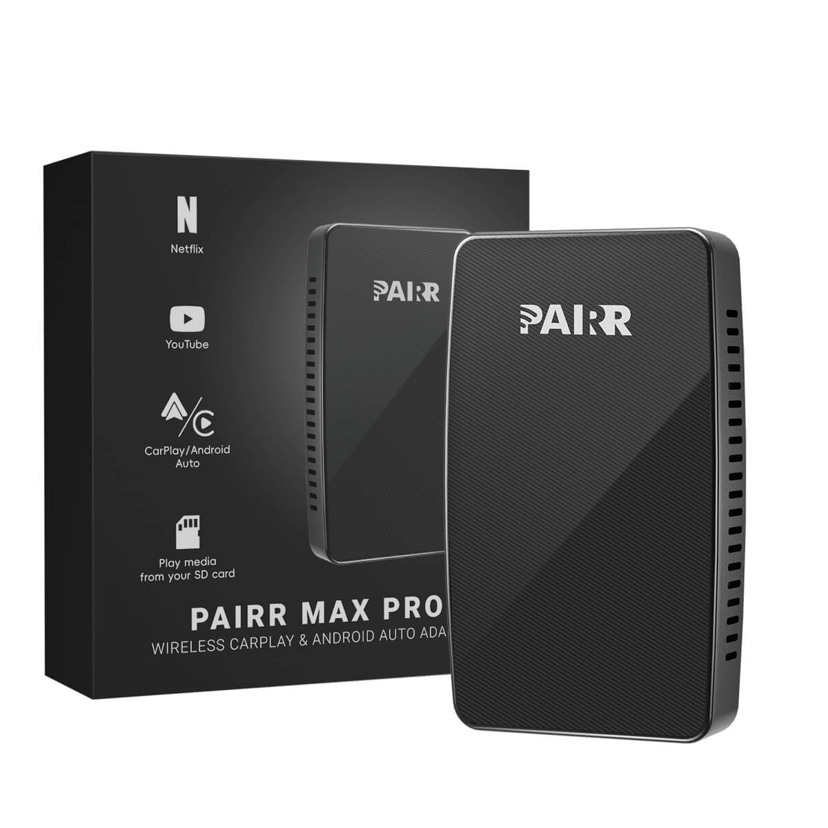 【🔥 2025 New Release 】🎉Pairr Max Pro-YouTube Netflix IPTV Wireless CarPlay/ Android Auto Car Box