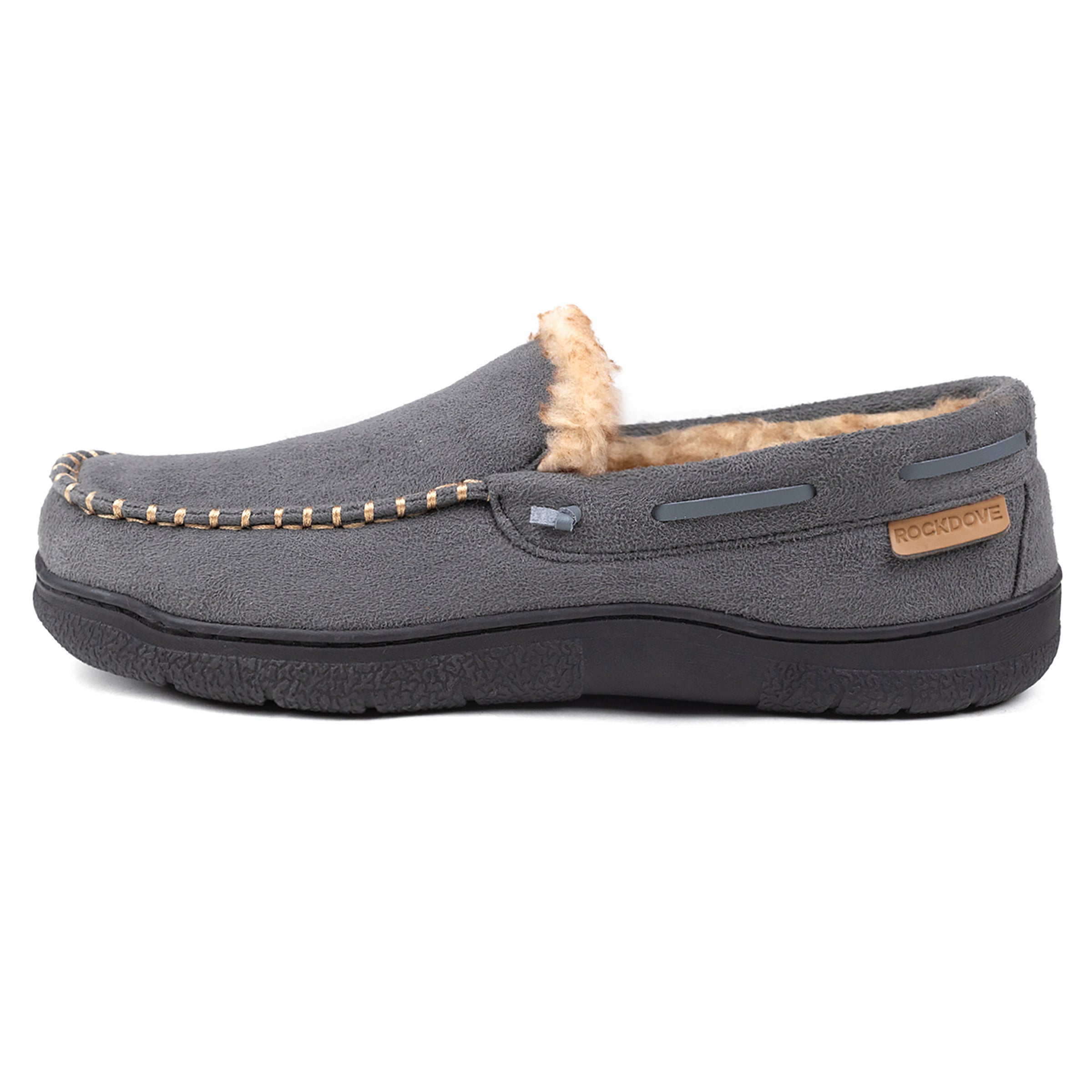 Men's Winter Warm Fleece Lined Moccasins-walkjoyful