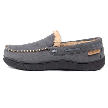 Men's Winter Warm Fleece Lined Moccasins-walkjoyful