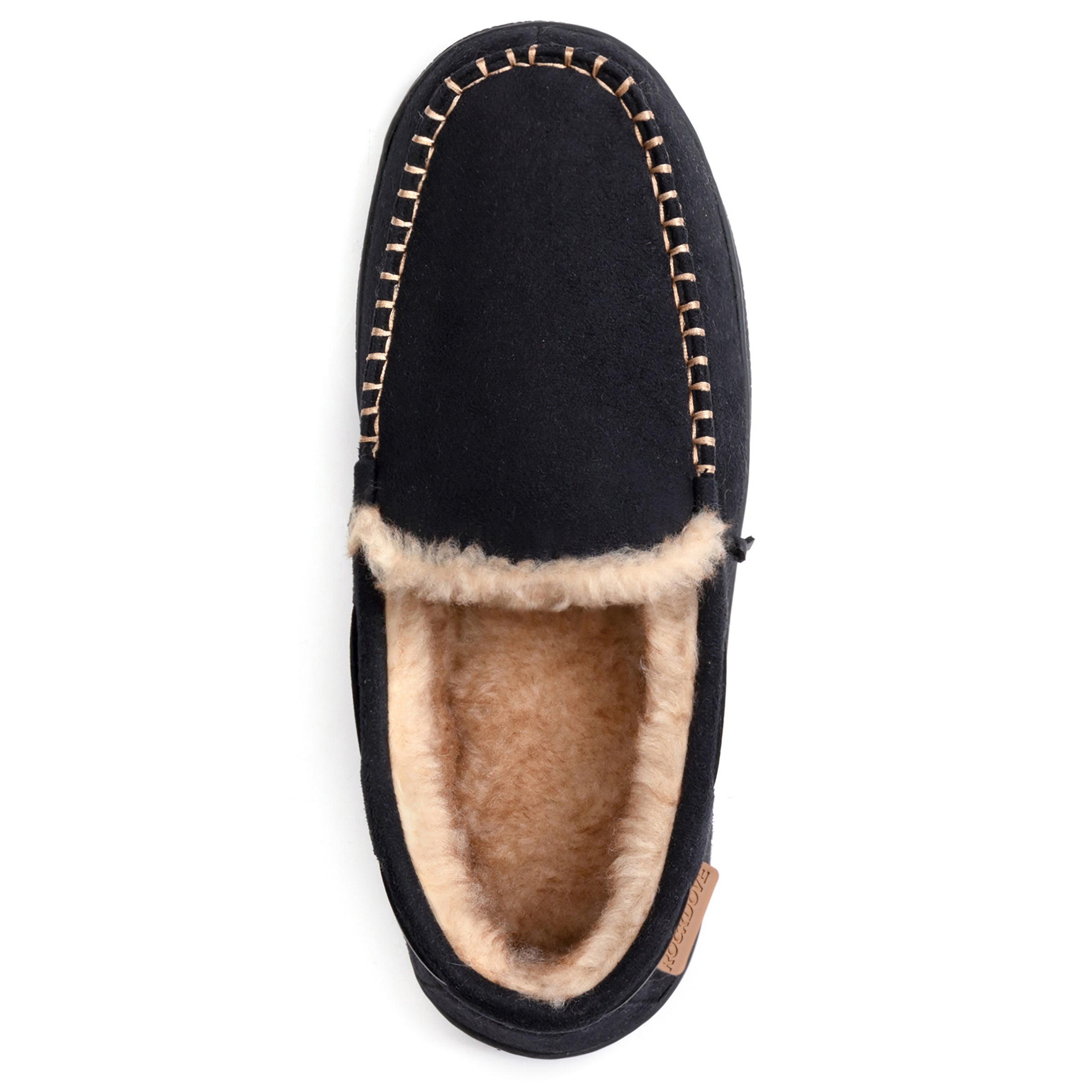 Men's Winter Warm Fleece Lined Moccasins-walkjoyful