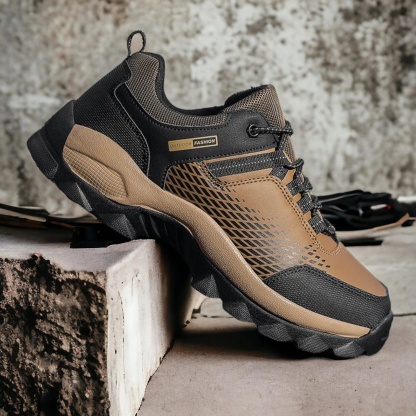 [👨‍⚕️Effect: Relieves Foot Pain] Men's Comfortable Orthopedic Support Shoes Lightweight Waterproof Hiking Work Shoes