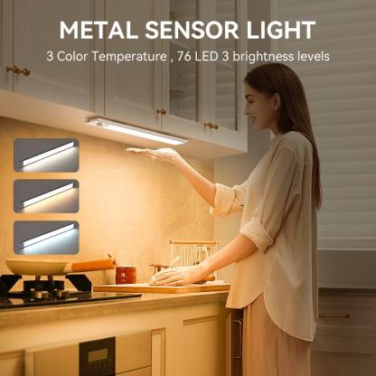 💡Under Cabinet Lights-76LED Motion Sensor Night Light Indoor
