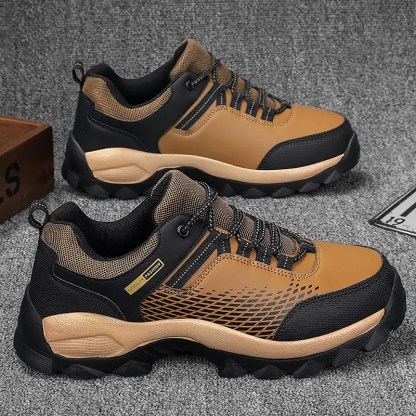 [👨‍⚕️Effect: Relieves Foot Pain] Men's Comfortable Orthopedic Support Shoes Lightweight Waterproof Hiking Work Shoes