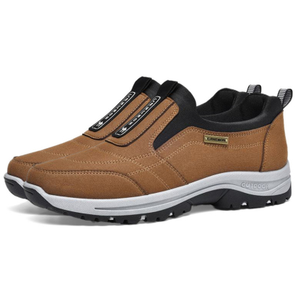 (🔥Hot Sale)Men's Comfortable Waterproof Breathable Orthopedic Walking Shoes Hiking Shoes-walkjoyful