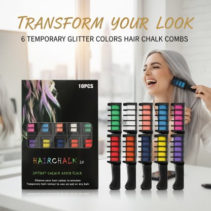 🎅Christmas Pre-sale-49% OFF✨Festive Fun Hair Chalk Combs