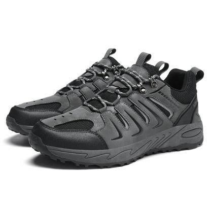 🚶👟 50% OFF !!!⏱️Clearance!!🌟Men's Slip-On Hiking Shoes, Lightweight Outdoor Trekking & Camping Shoes
