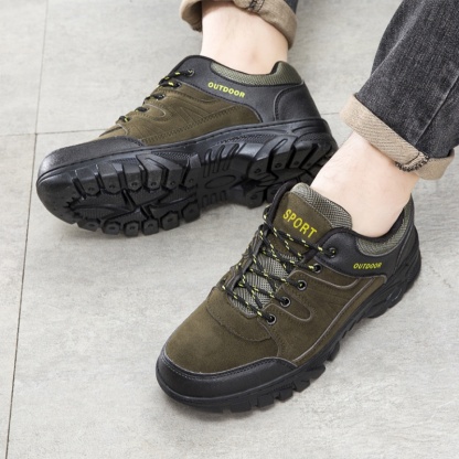 (⏰Limited Time Sale 70% OFF) Men's Outdoor Orthopedic Wide Toe Arch Support Hiking Shoes