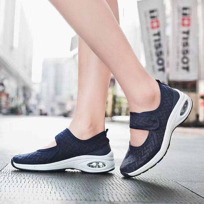 Women Air Cushioned Orthopedic Comfort Shoes-walkjoyful