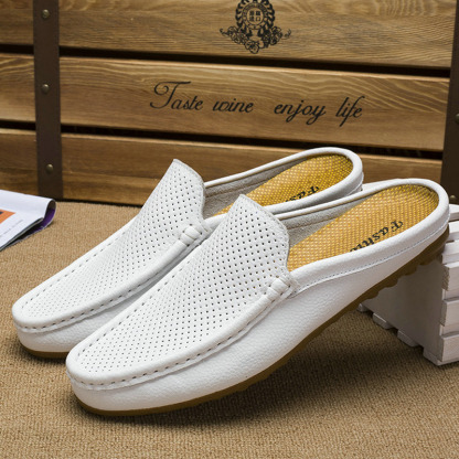 Men's Breathable Casual Slip On Loafers - Summer Outdoor Walking Shoes