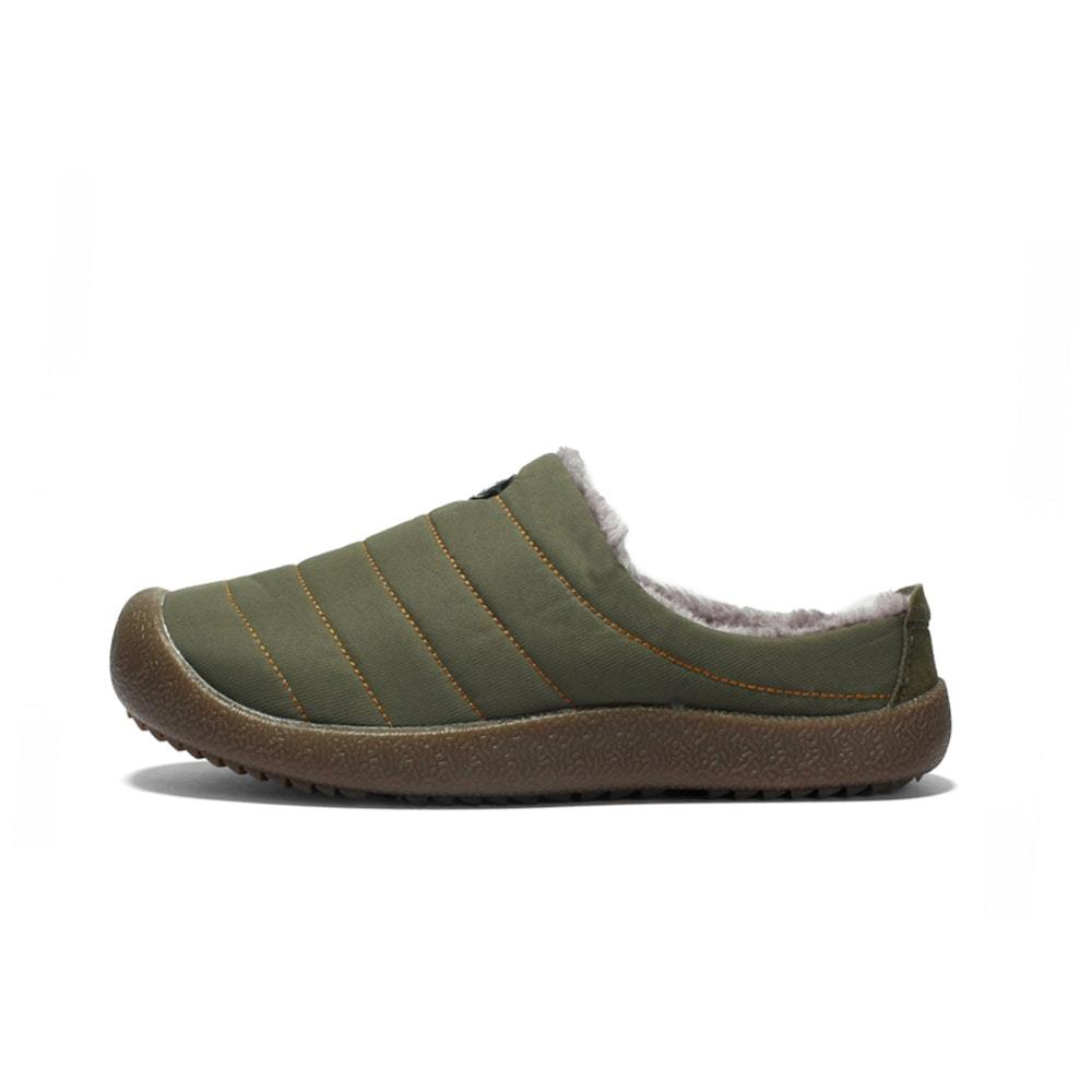 Men's Winter Water-resistant Fur-lined Flat Othopedic Slippers