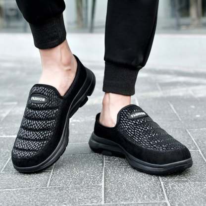 MEN'S COMFORTABLE COTTON WARM SLIP-ON CASUAL SHOES