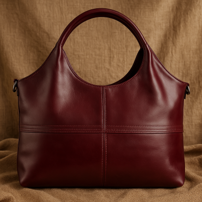 Elegant Genuine Leather Women's Crossbody Shoulder Bag