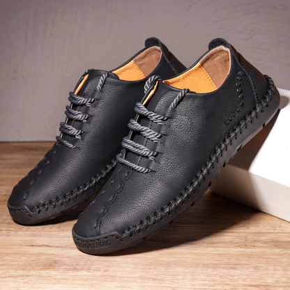 🔥Hot Sale 🎉 Casual Comfy Driving Hiking Slip On Leather Loafer