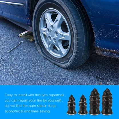 👨‍🔧Last Day 49%OFF🔥Tire Repair Rubber Nail🚚Free Screwdriver Included