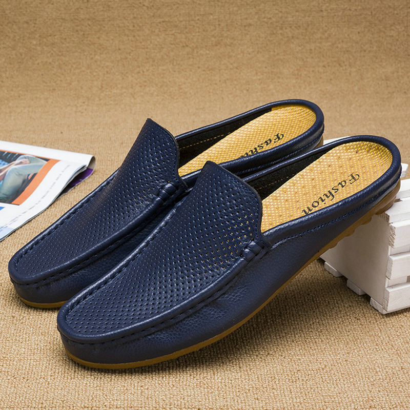 Men's Breathable Casual Slip On Loafers - Summer Outdoor Walking Shoes