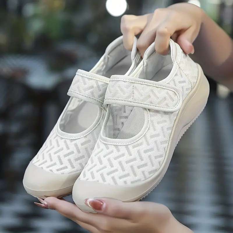 🔥Last Day 49% OFF🎁 Women's Velcro Mesh Orthopedic Casual Shoes