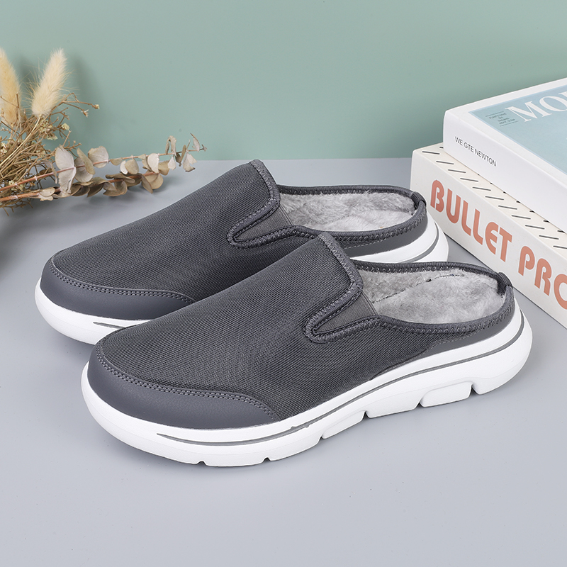 MEN'S COMFORTABLE LINED FLEECE ARCH SUPPORT SPORTS SANDALS