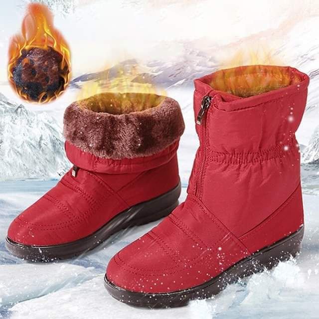 [New Arrivals 2022] PREMIUM Women's Waterproof Warm Snow Boots-Burnzay