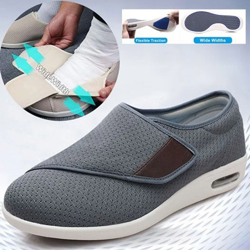 [FOR SWOLLEN FEET + PLUS SIZE]  - Comfortable Unisex Wide Walking Shoes
