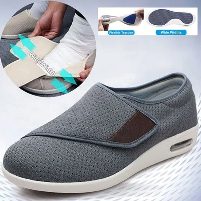 [FOR SWOLLEN FEET + PLUS SIZE]  - Comfortable Unisex Wide Walking Shoes