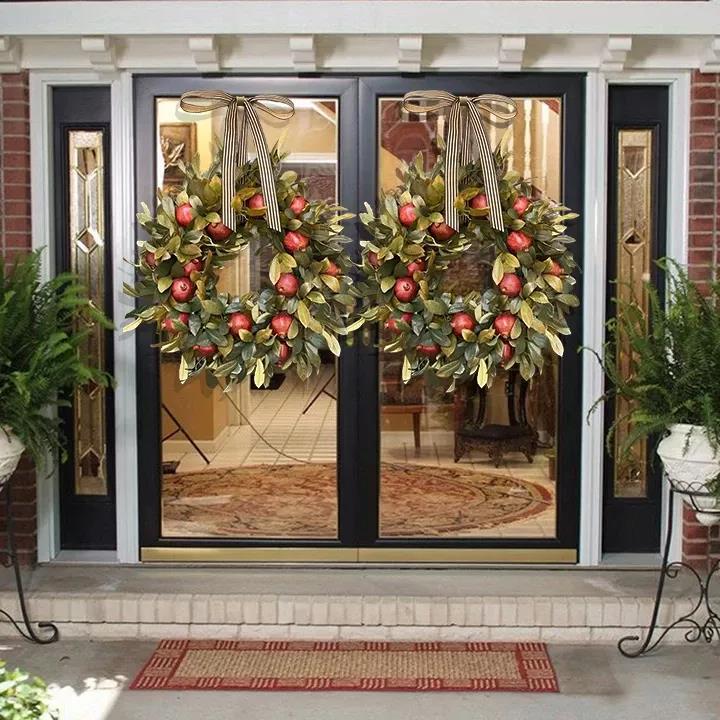 🍁Fall wreath - pomegranate wreath