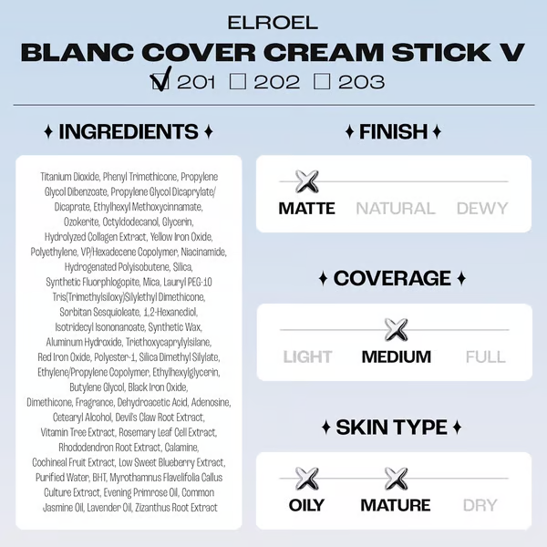 💥BUY 1 GET 1 FREE💥⏰💕🌟Cream Stick V White Korean Color-Changing Foundation Stick