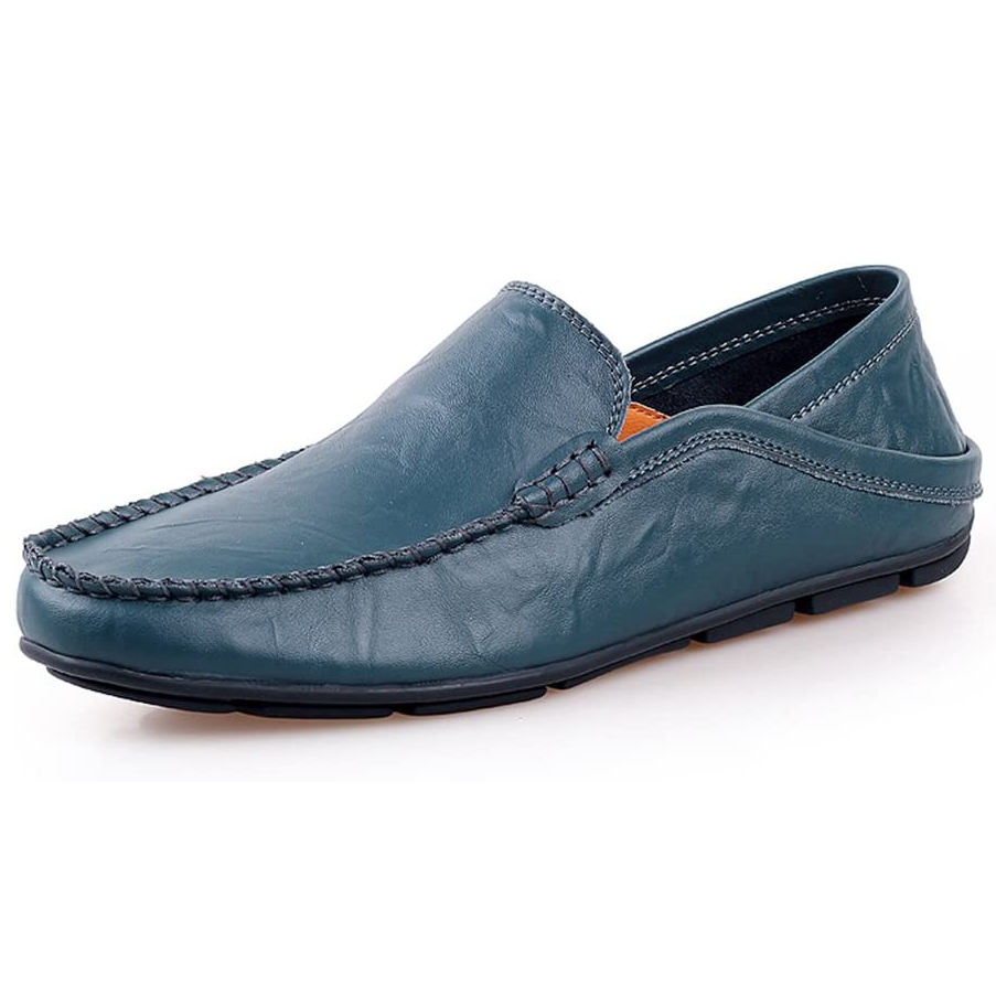 🔥Hot Sale🎁--60% OFF 🎉 Men's Comfy Casual Leather Driving Style Slip On Leather Loafer