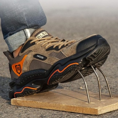 ⏰Limited Time Sale 70% OFF-Men's Steel Toe Orthopedic Safety Sneakers