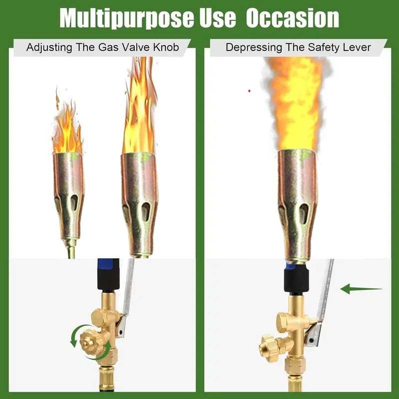 🔥NEW Propane Torch Weed Burner Kit