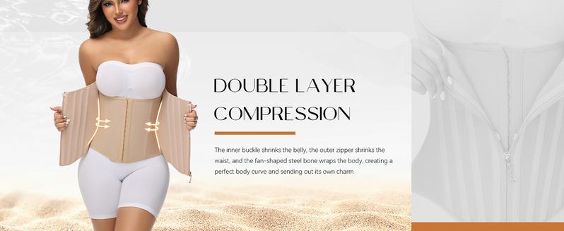 SHAPSHE Waist Shapewear for Women Tummy Control Waist Trainer Corset Sport Workout Belly Band Gym