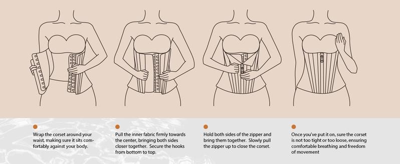 SHAPSHE Waist Shapewear for Women Tummy Control Waist Trainer Corset Sport Workout Belly Band Gym