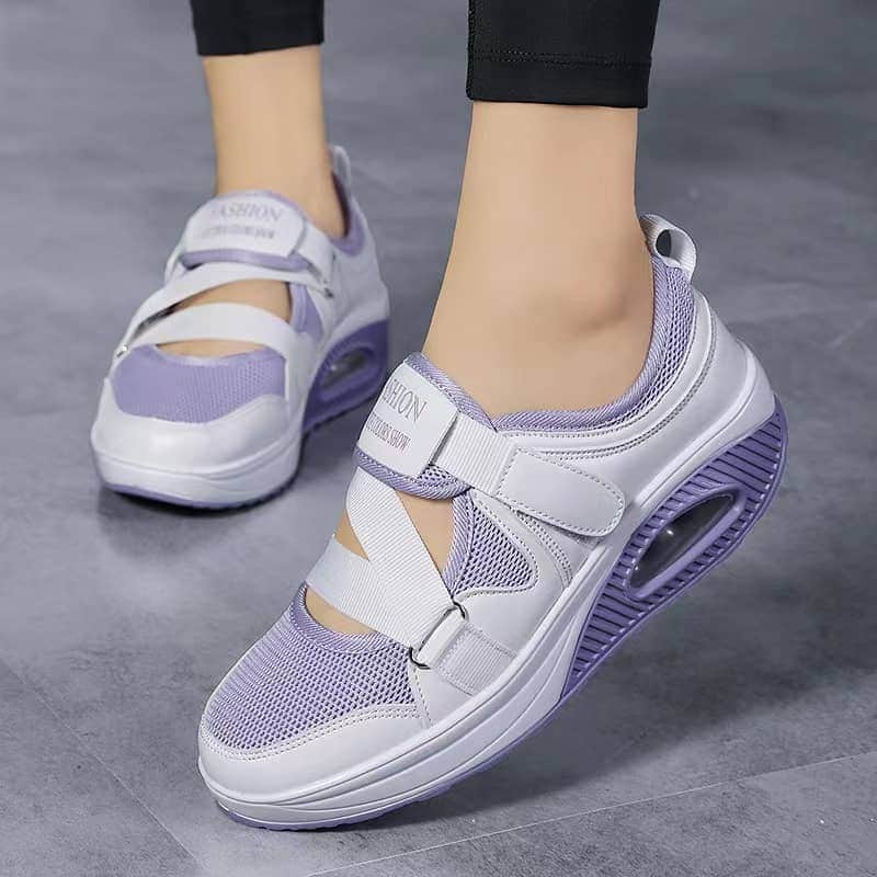 Women Orthopedic Shoes, Wide Adjusting Soft Comfortable Diabetic Walking Shoes