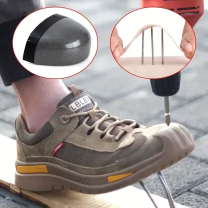 MEN'S LIGHTWEIGHT ORTHOPEDIC SAFETY SHOES