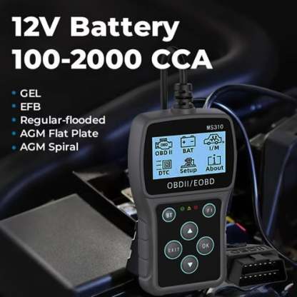 TOPDON  BT100 Car Battery Tester 12V Load Tester