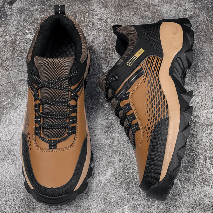 [👨‍⚕️Effect: Relieves Foot Pain] Men's Comfortable Orthopedic Support Shoes Lightweight Waterproof Hiking Work Shoes