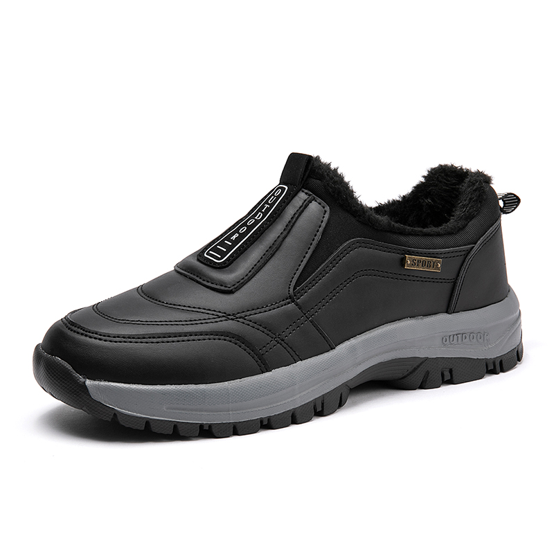 MEN'S COMFORTABLE VELVET WARM THICK-SOLED CASUAL SNEAKERS-walkjoyful