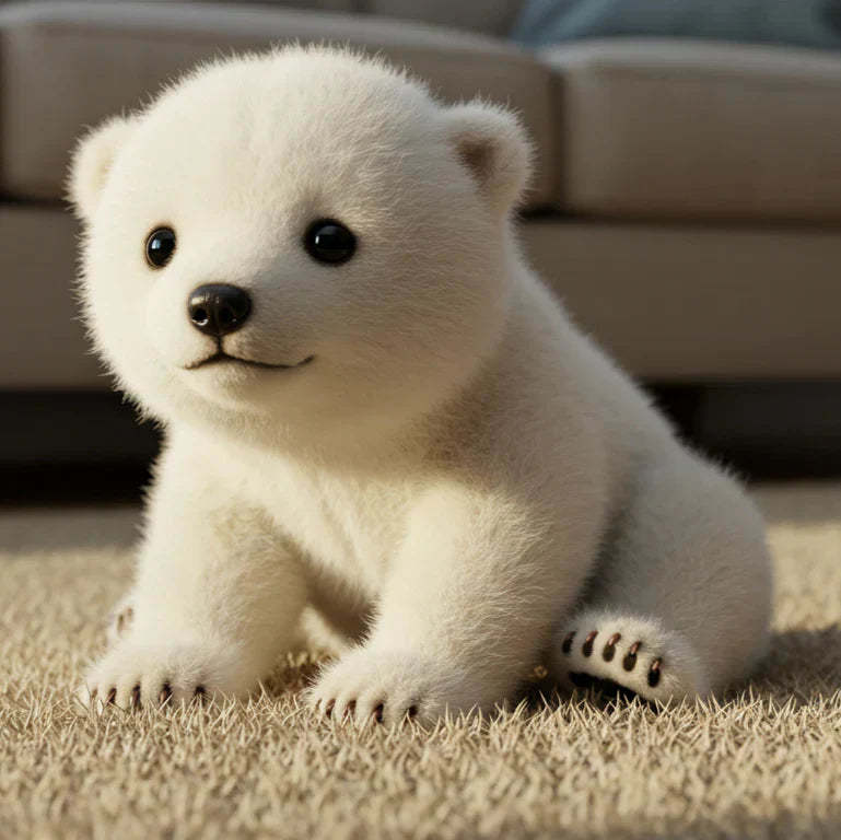 🔥The Polar Pal ——The Plush That Calms You in Seconds🌈