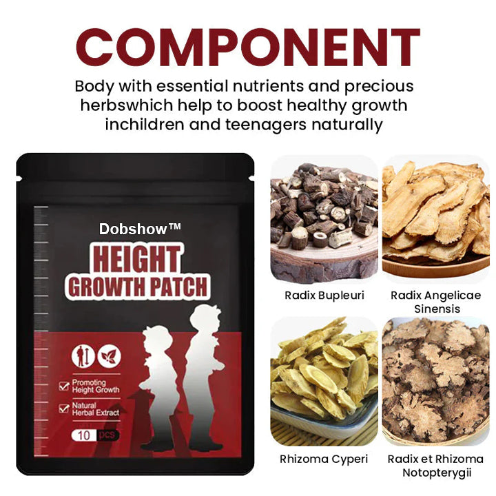 🌿Herbal Height Increasing Foot Patch🚀😍Safe and Effective|Doctor-Recommended🔥🔥🔥