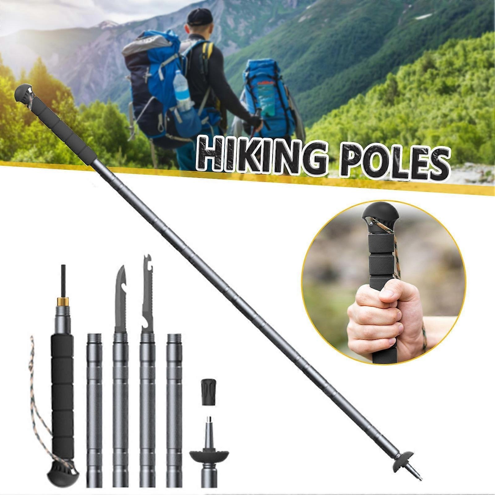 🔥Tactical Hiking Stick(Free Shipping Now)