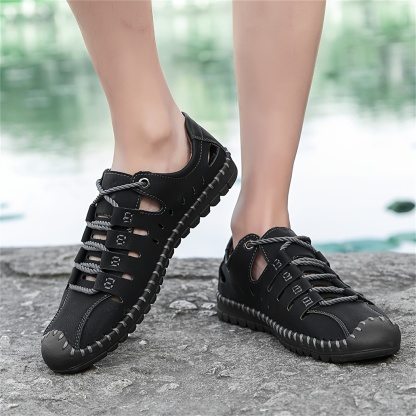 MEN HIKING SHOES WEAR-RESISTANT NON-SLIP COMFORTABLE OUTDOOR SHOES