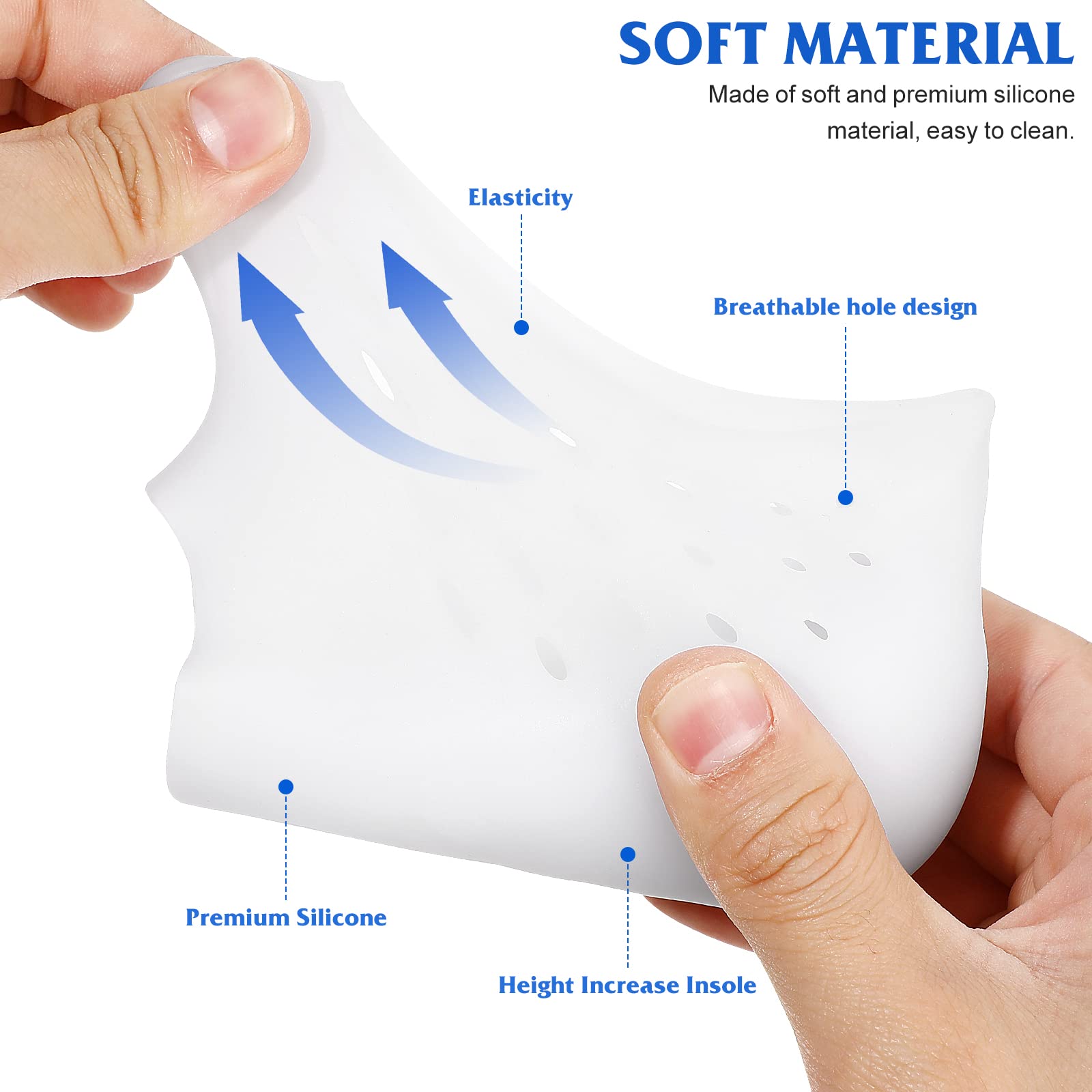 Invisible Height Increased Insoles
